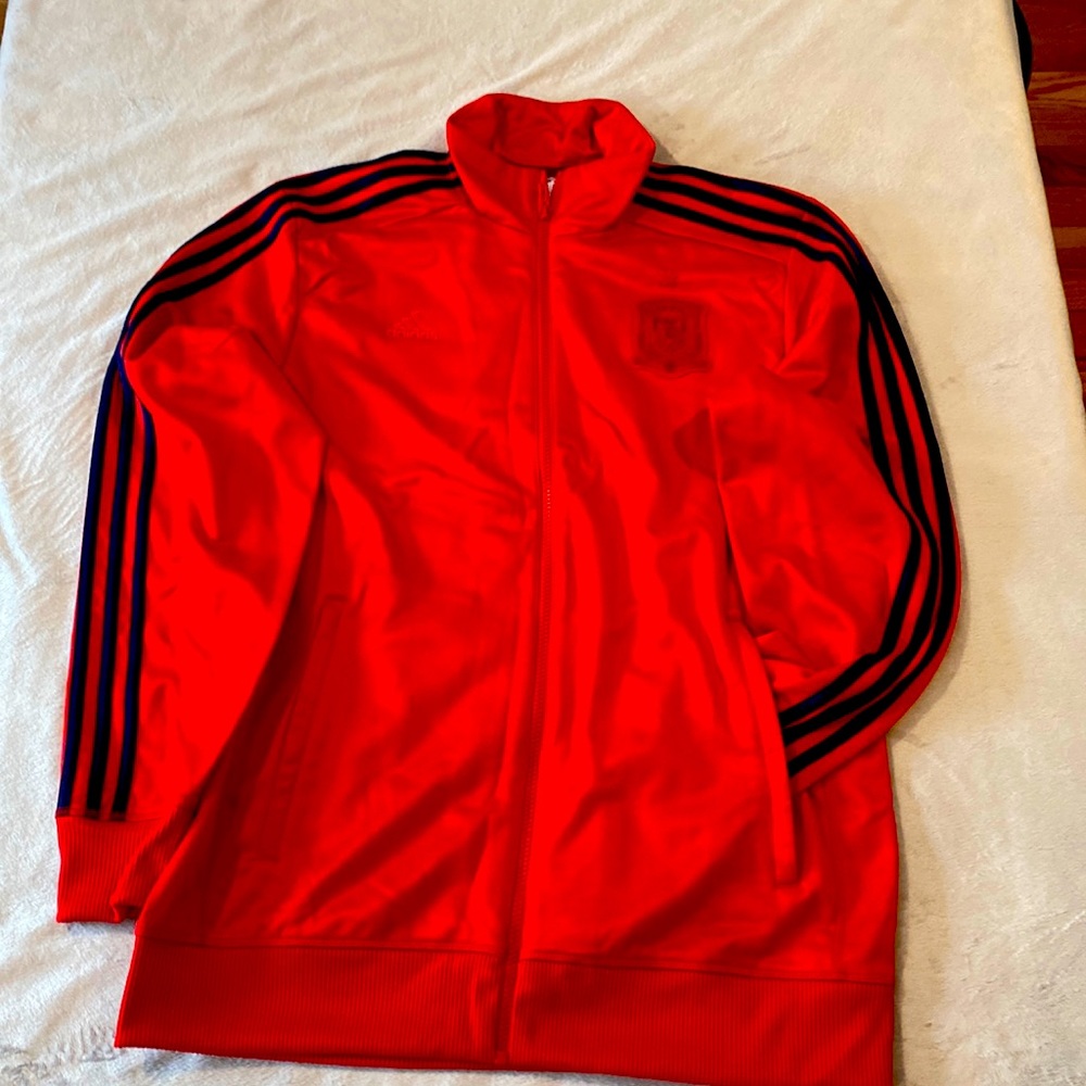 BNWT ADIDAS ‘SPAIN’ 3-STRIPE TRACK TOP MENS L